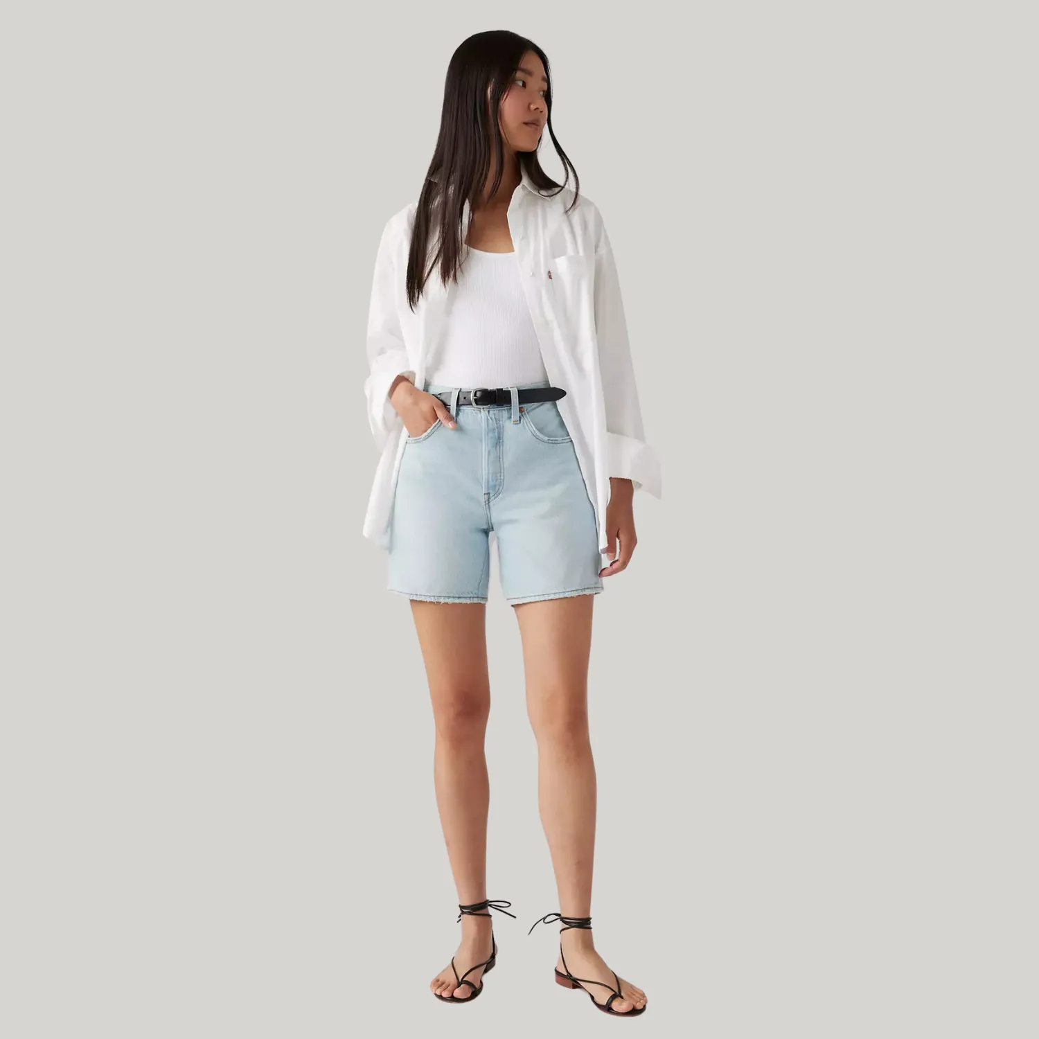 501 Mid Thigh  Lightweight Short (Make Memorable)