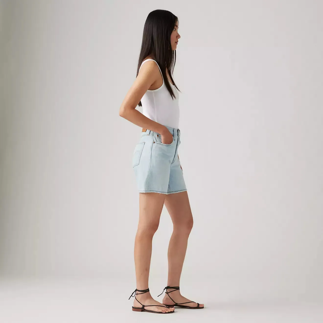 501 Mid Thigh  Lightweight Short (Make Memorable)