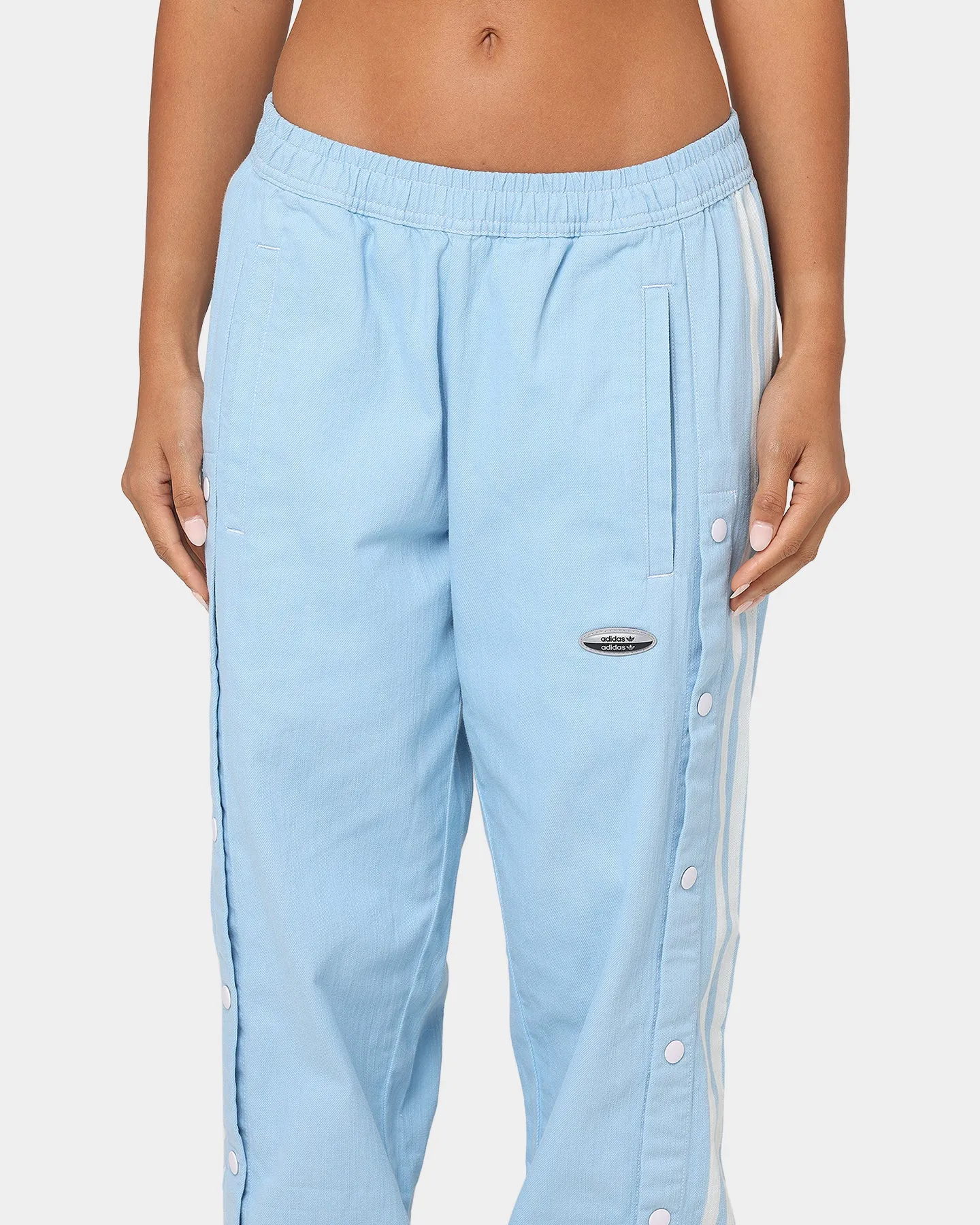 Adidas Denim Pants Clear Blue