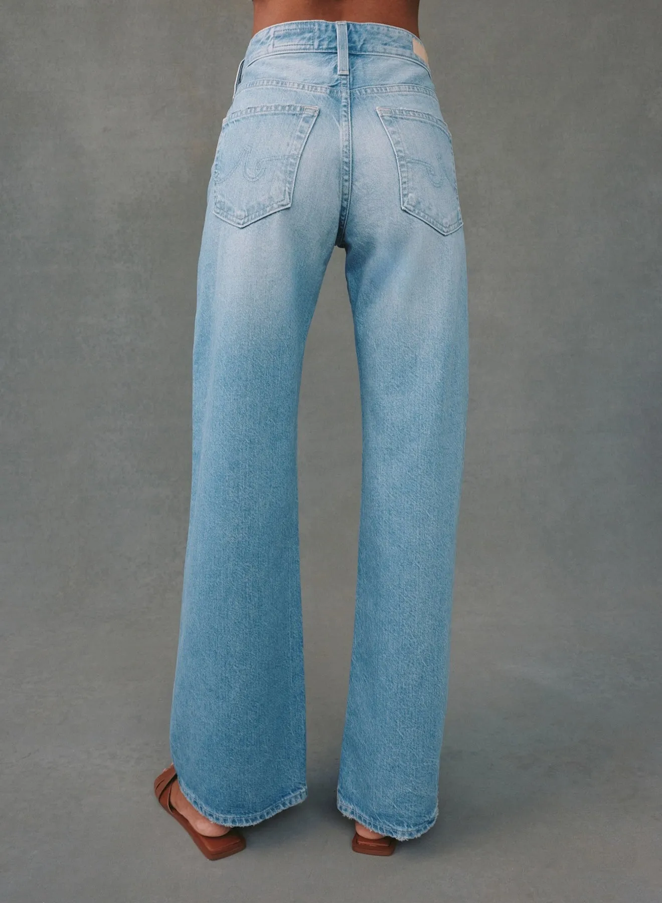 AG Jeans Adria  Low Rise Wide Leg - Siren