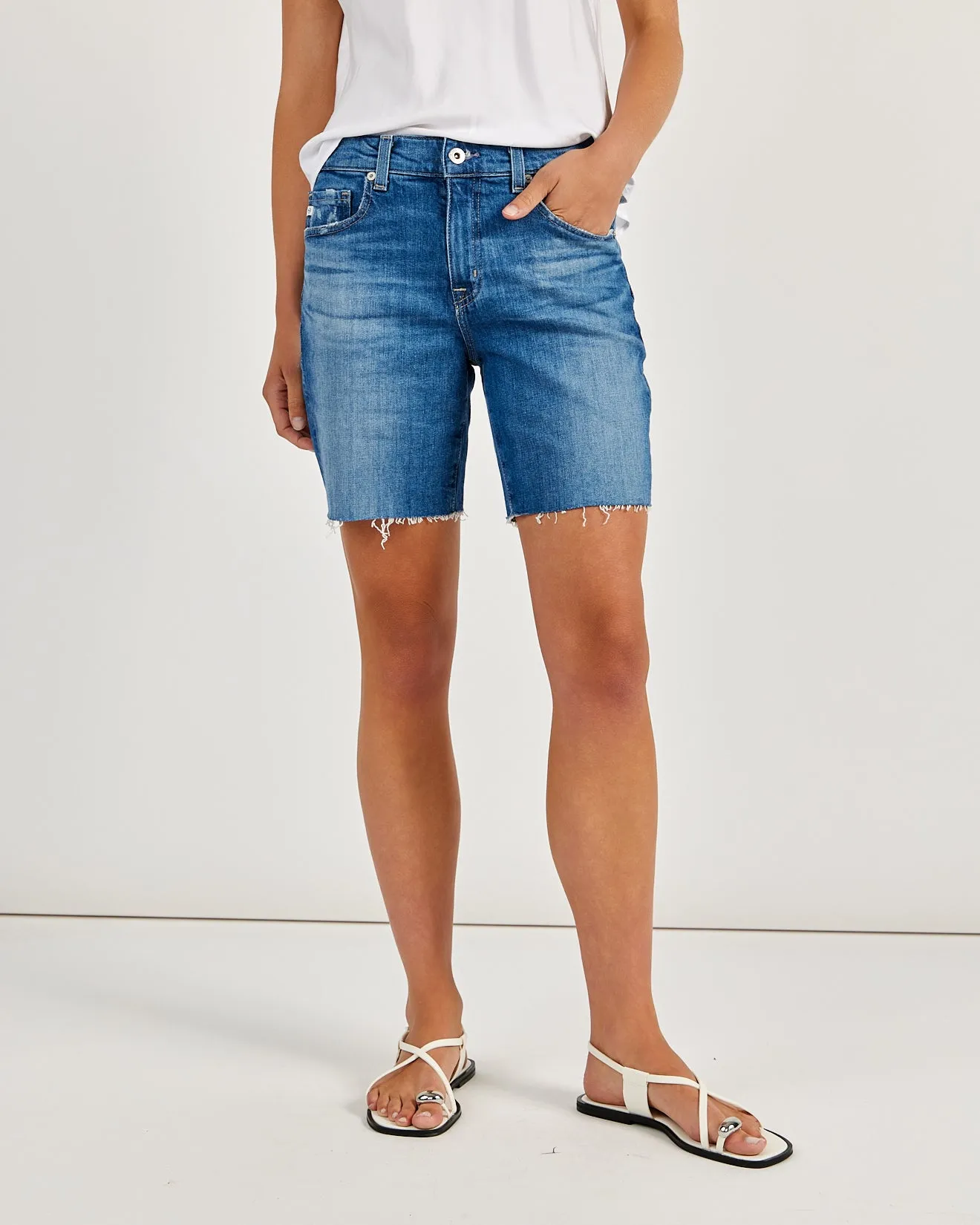 AG Jeans Ex-Boyfriend Short - Iris