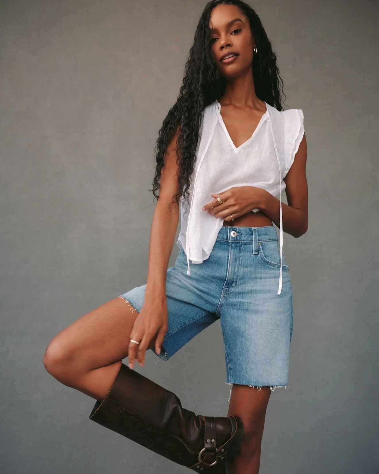 AG Jeans Ex-Boyfriend Short - Iris