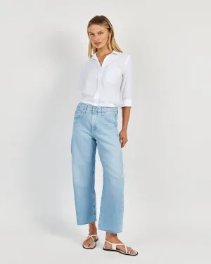 AG Jeans Hattie Crop High Rise Barrel - Sunrise