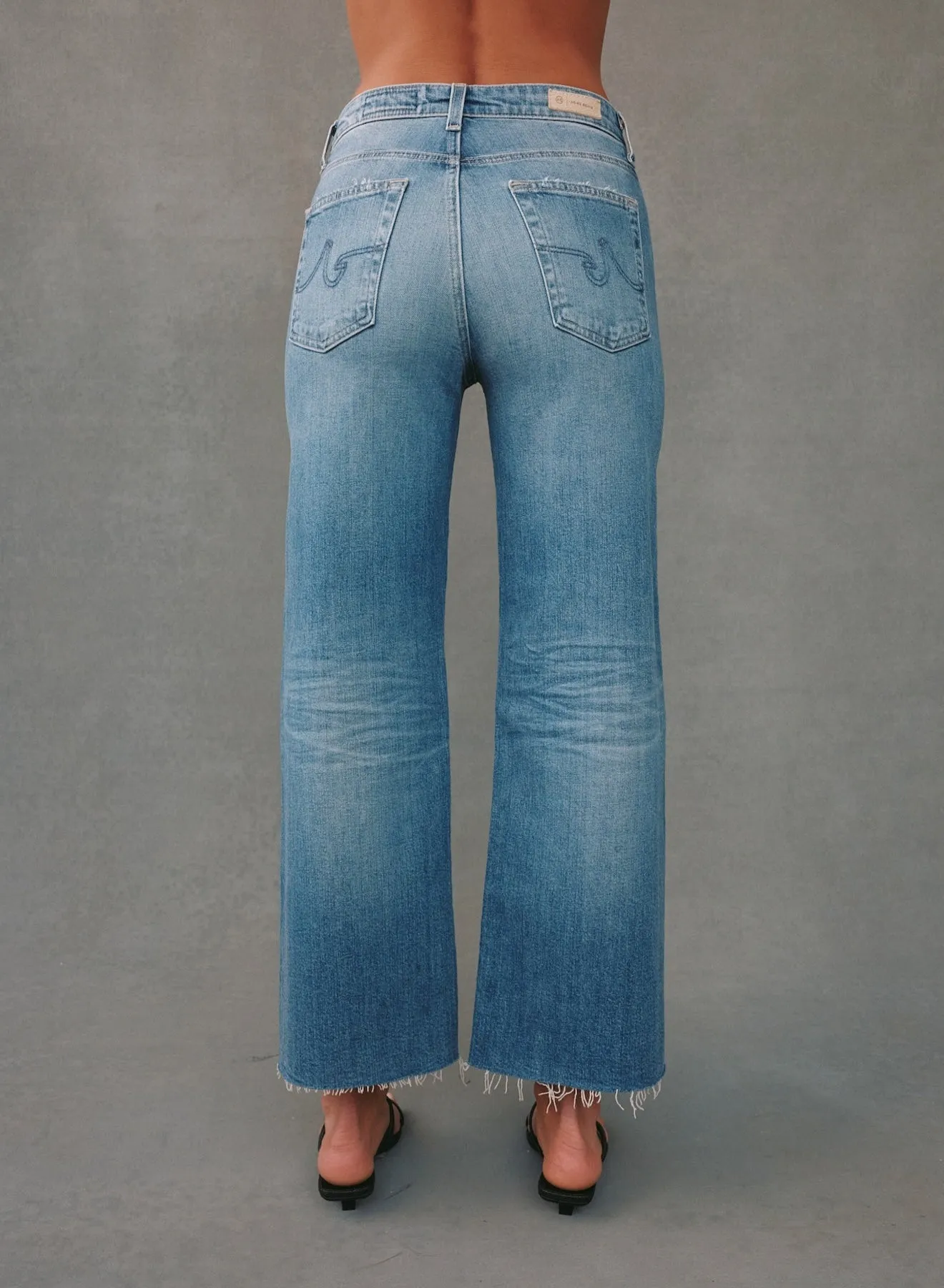 Ag Jeans Saige Wide Leg Crop -  16 Years Postcard