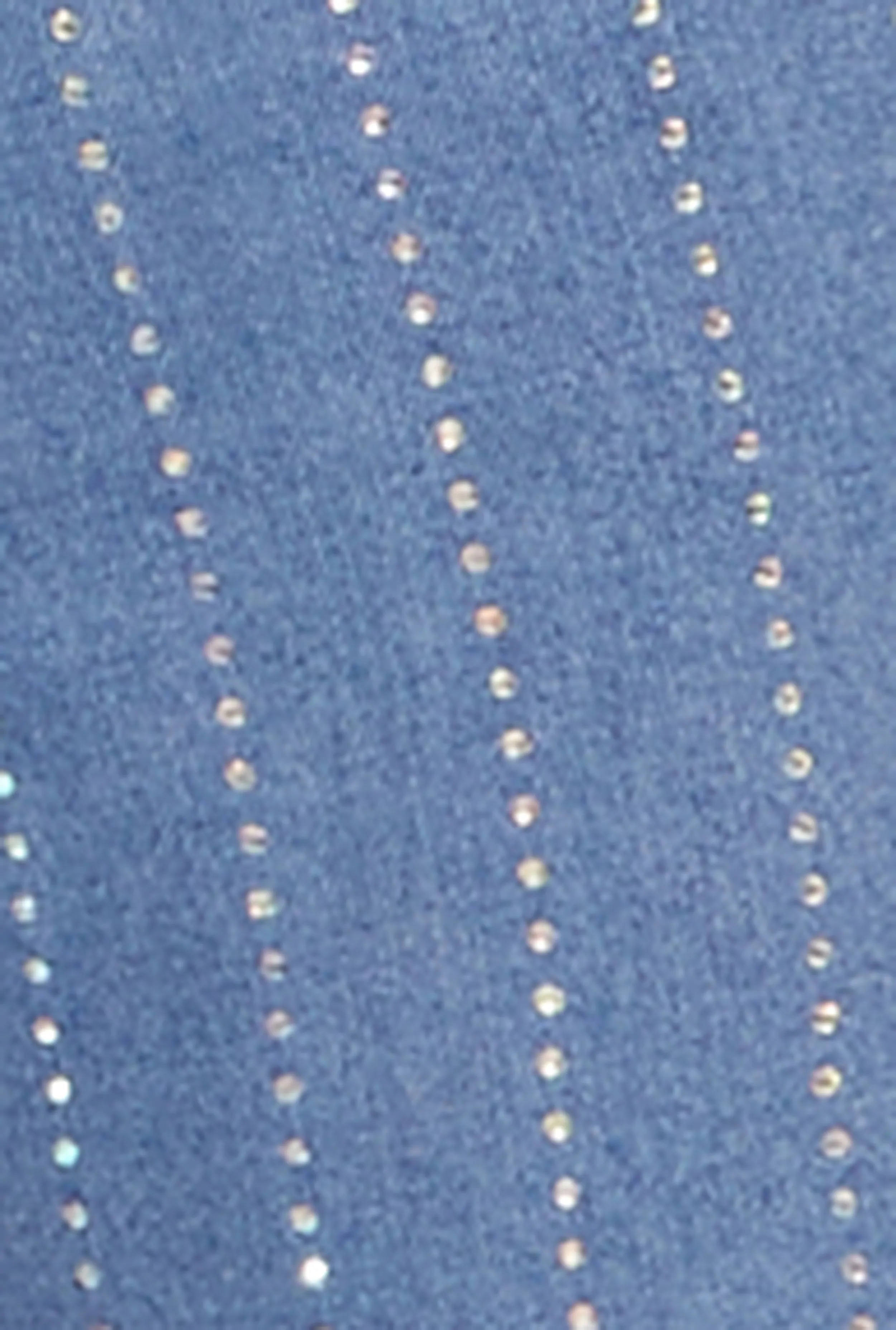 Almost Famous Rhinestone Stripe Wide Leg Jeans