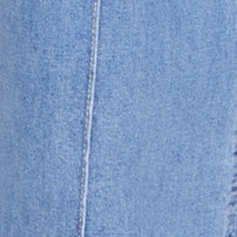Almost Famous Wide Leg Pintuck Jeans