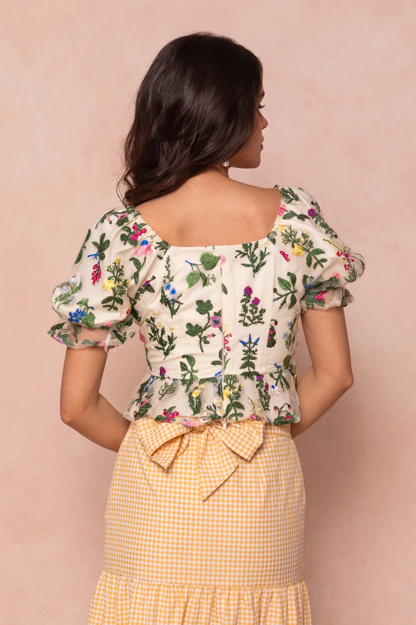 Amora Top in Multicolor Floral
