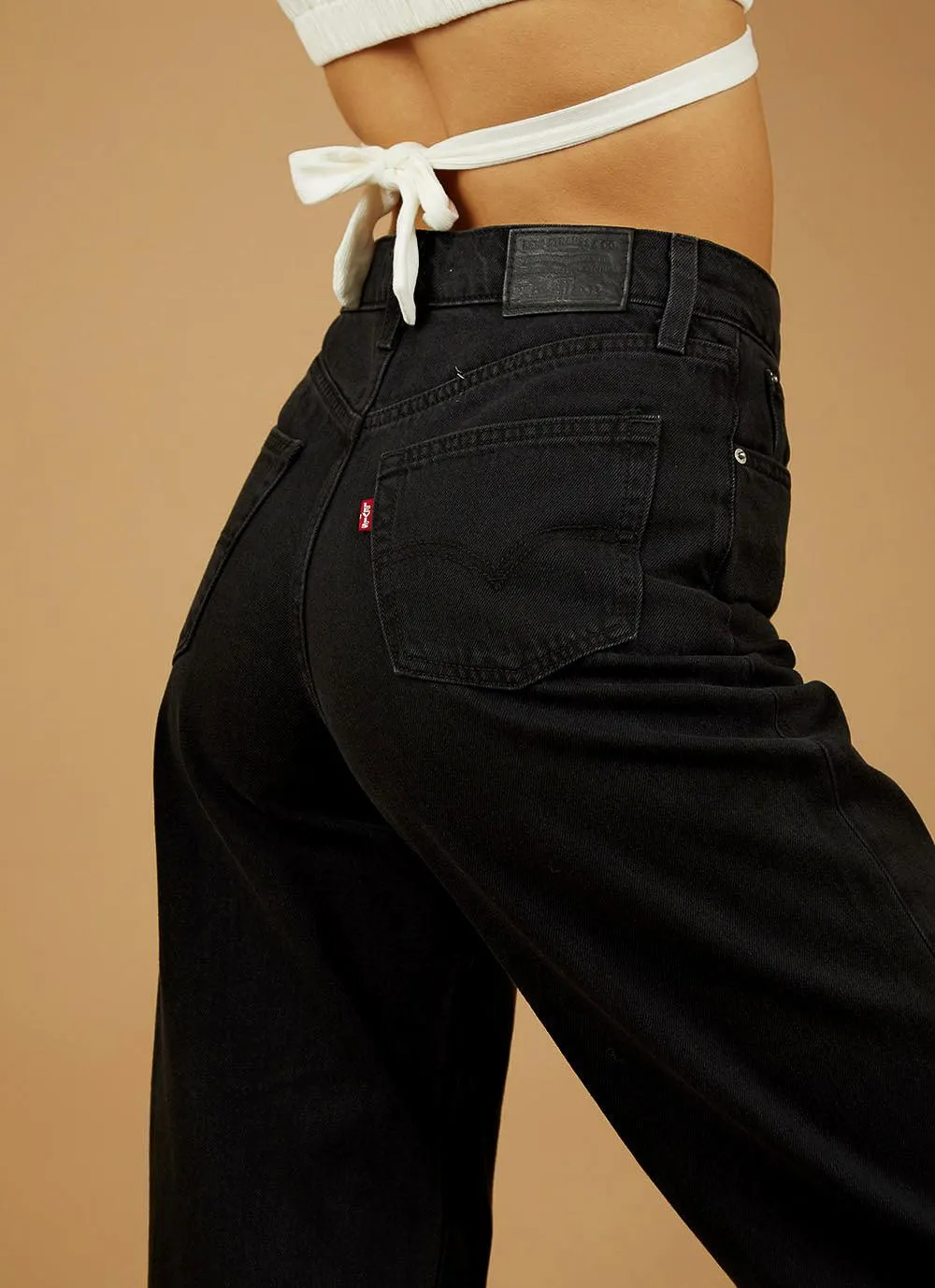 Balloon Leg Jeans - Black Book Balloon