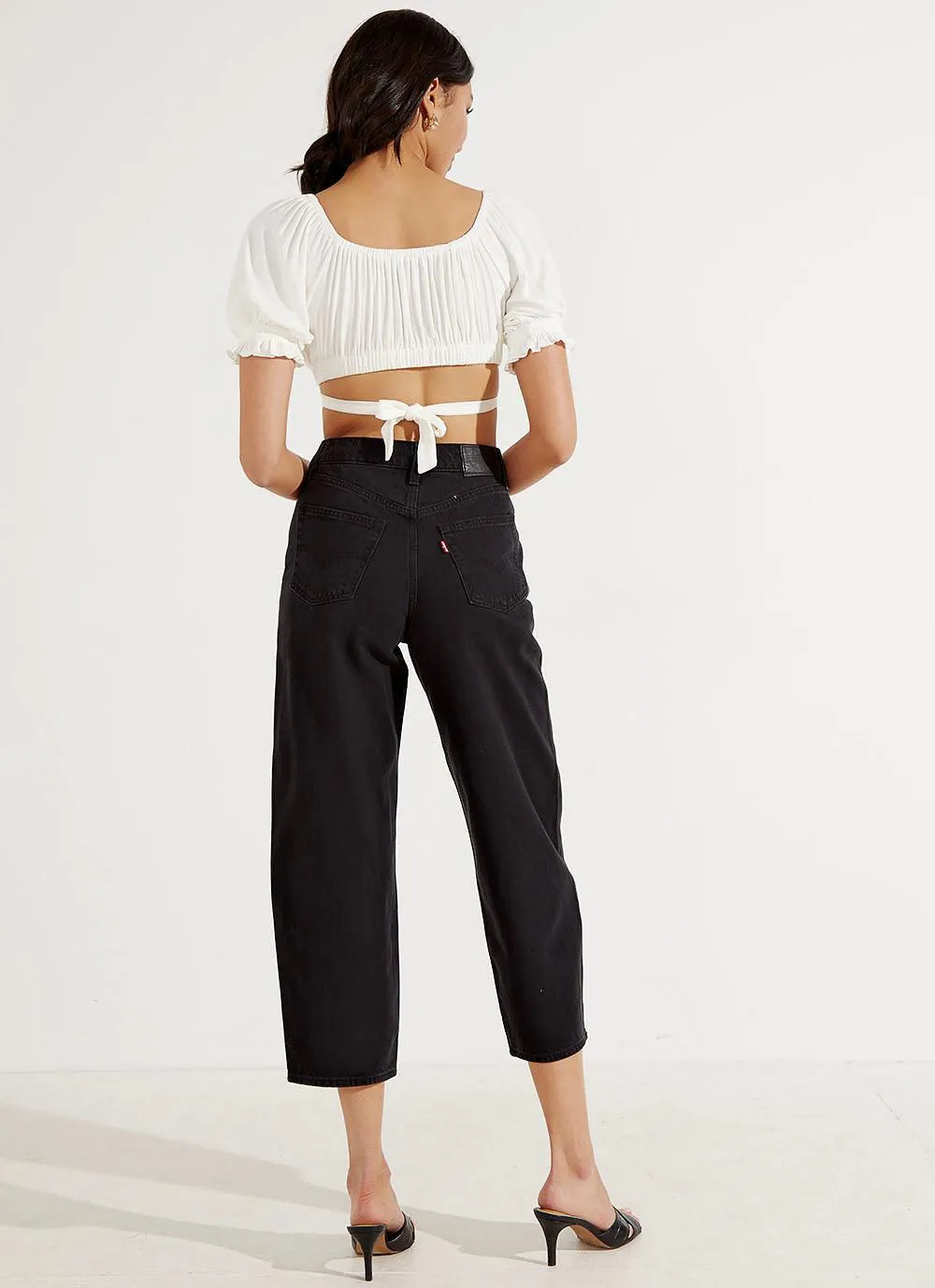 Balloon Leg Jeans - Black Book Balloon