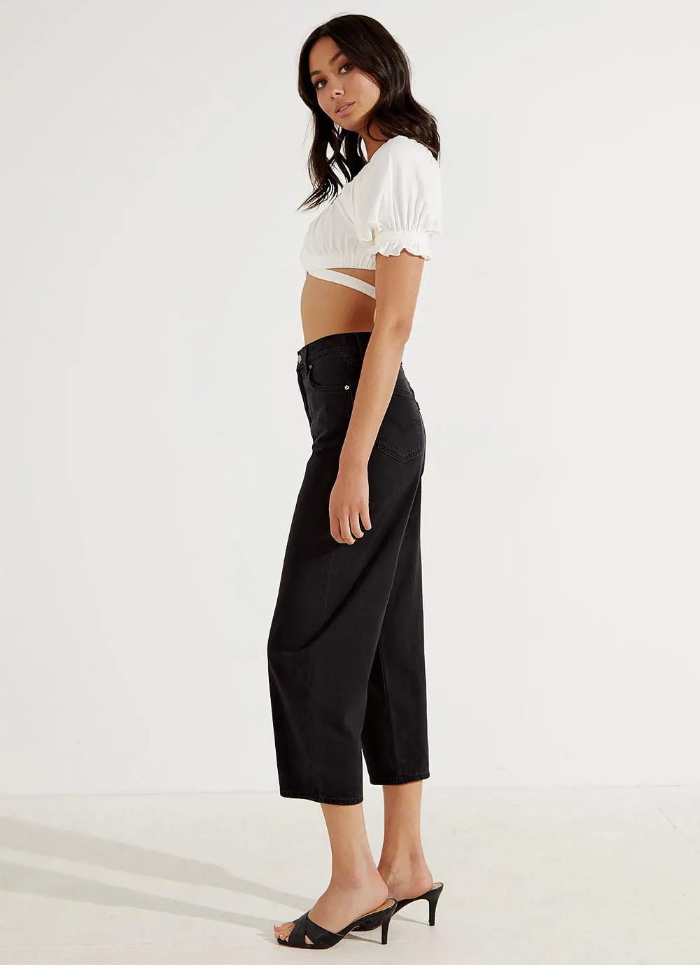 Balloon Leg Jeans - Black Book Balloon