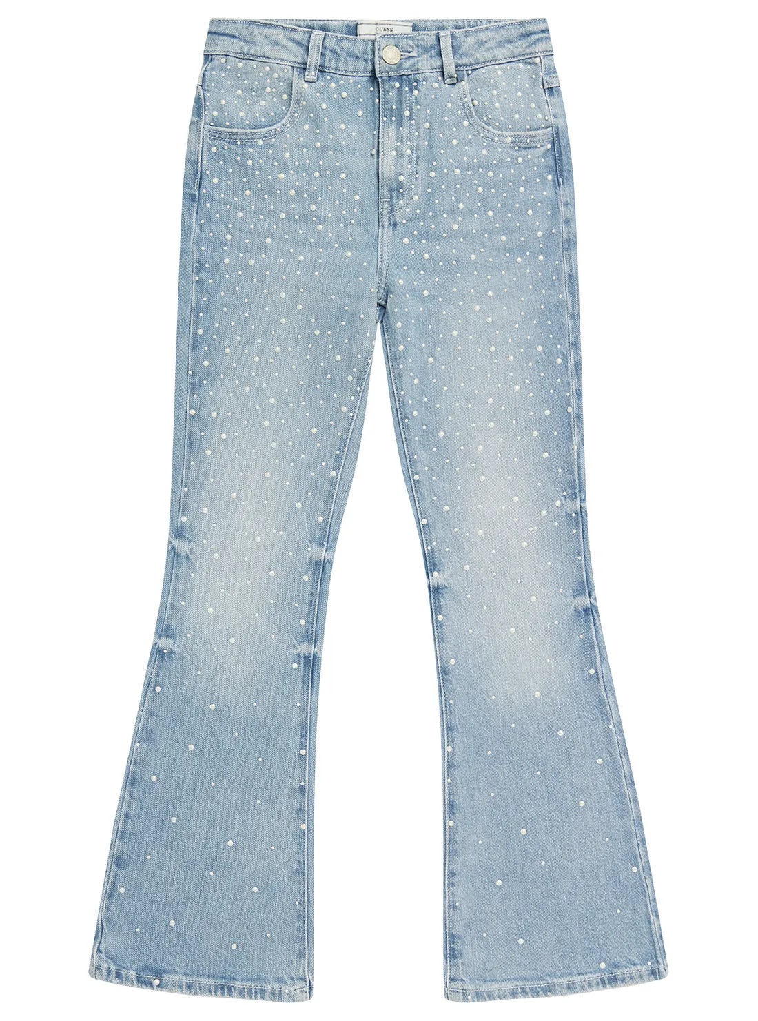 Blue Denim Flare Jeans