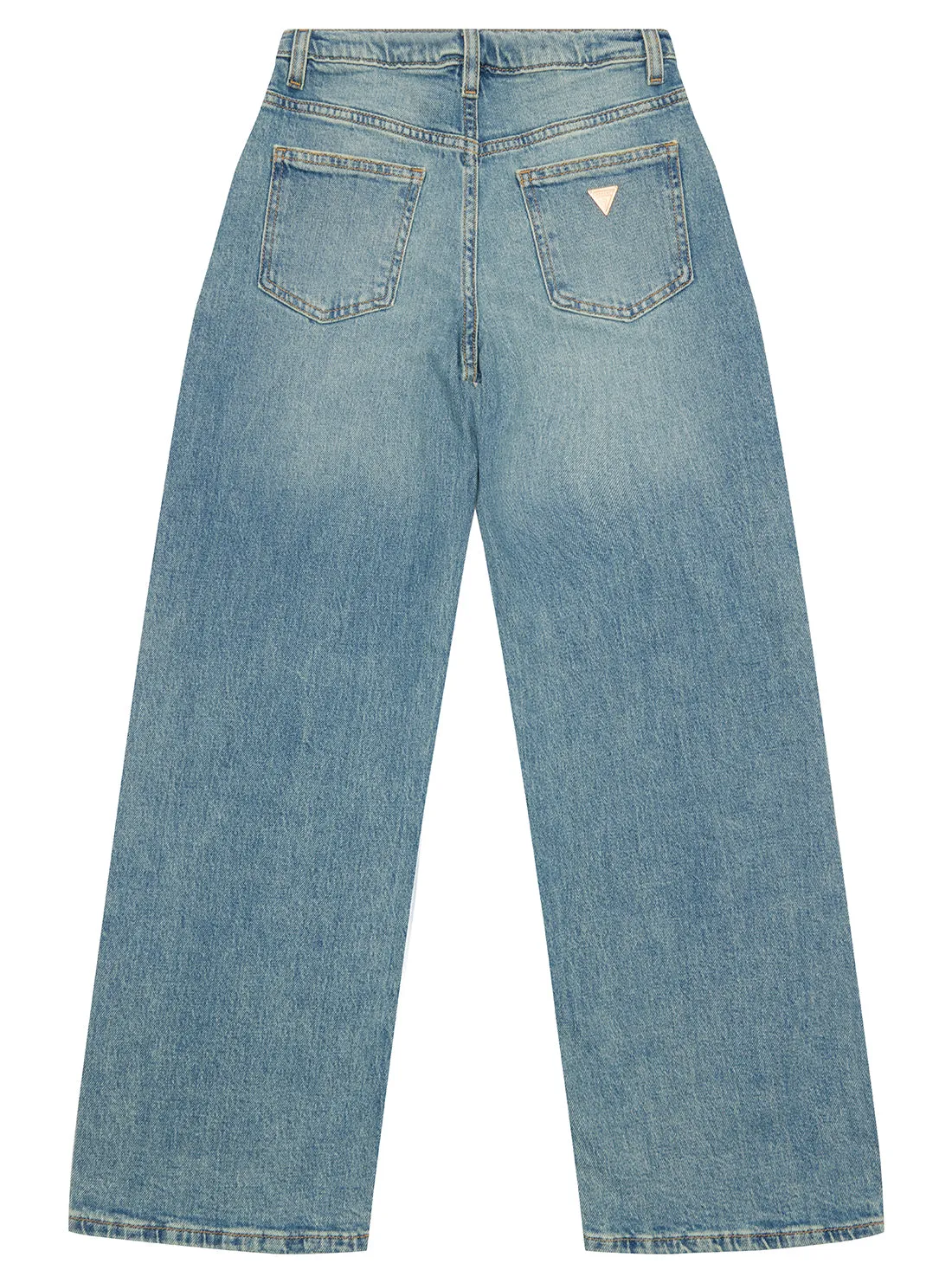 Blue Denim Low Waist 90s Jeans (7-16)