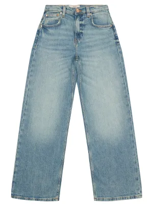Blue Denim Low Waist 90s Jeans (7-16)