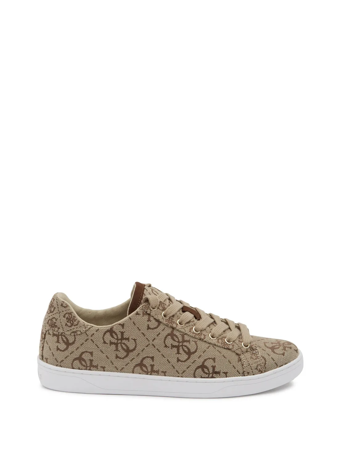 Brown Logo Rosalia Low Top Sneakers