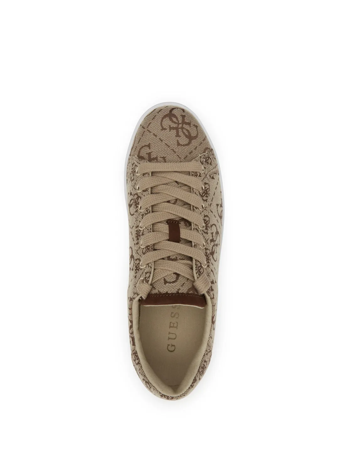 Brown Logo Rosalia Low Top Sneakers