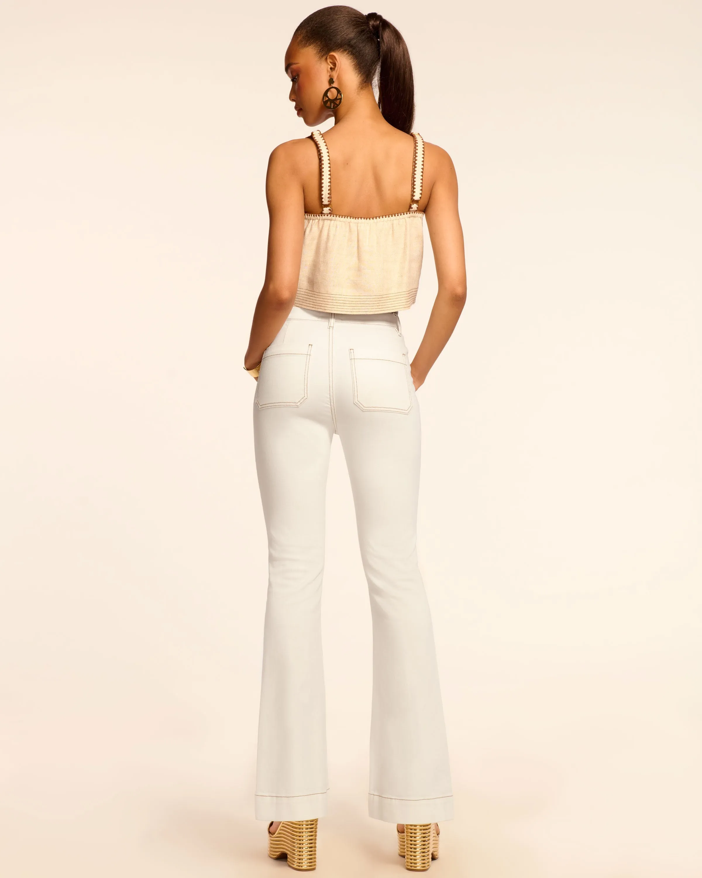 Cindy High-Rise Flare Jean