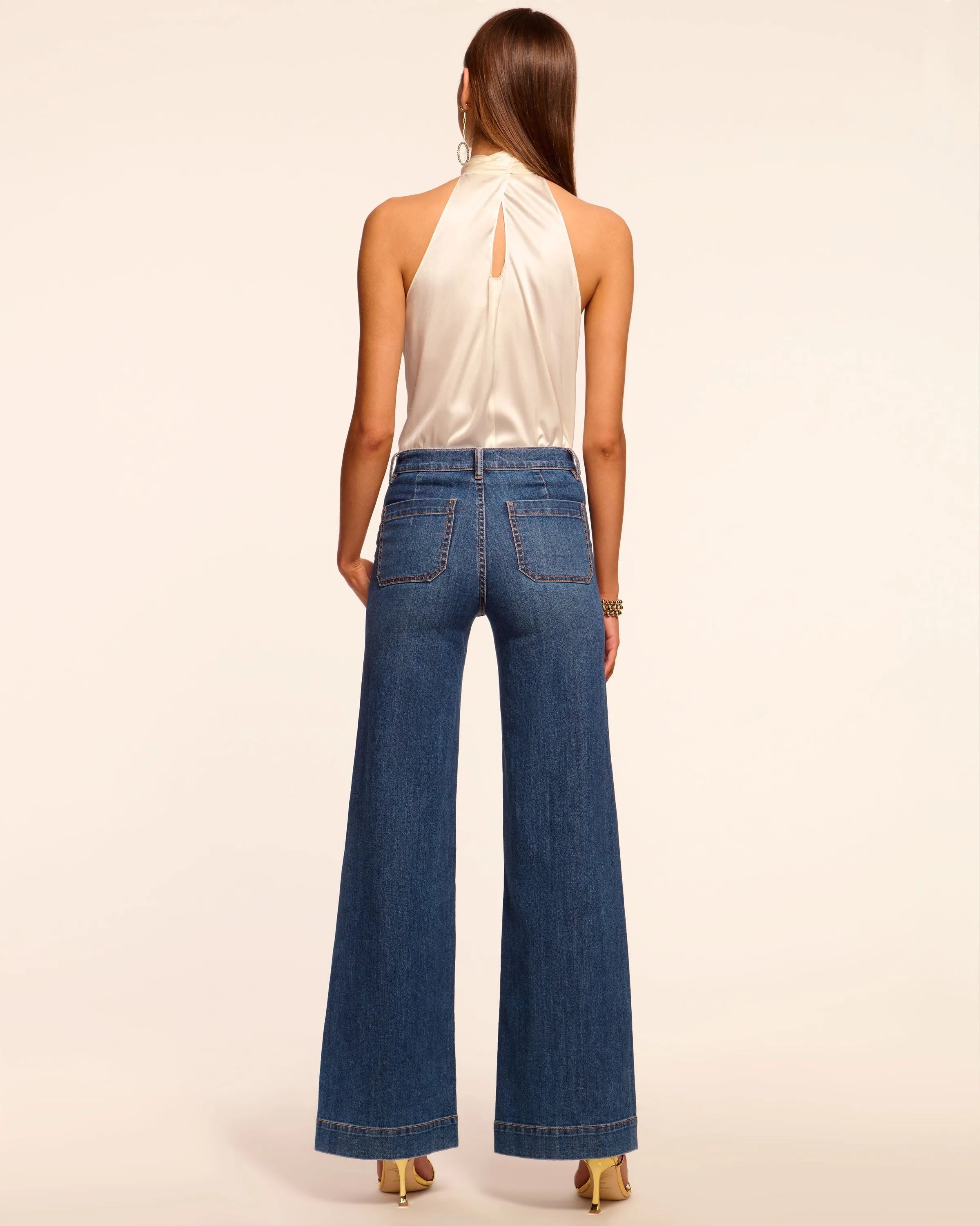 Cindy High-Rise Flare Jean