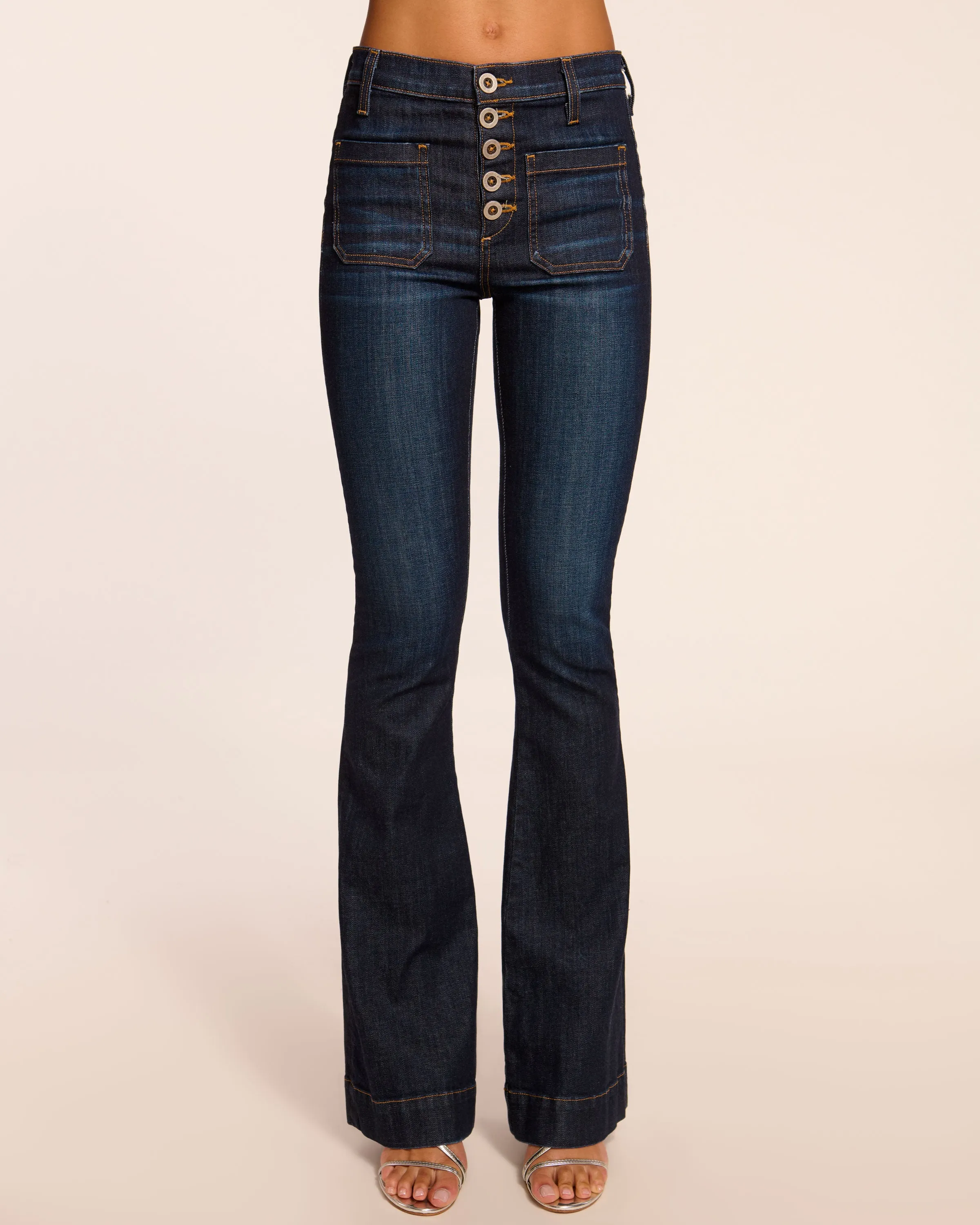Cindy High-Rise Flare Jean
