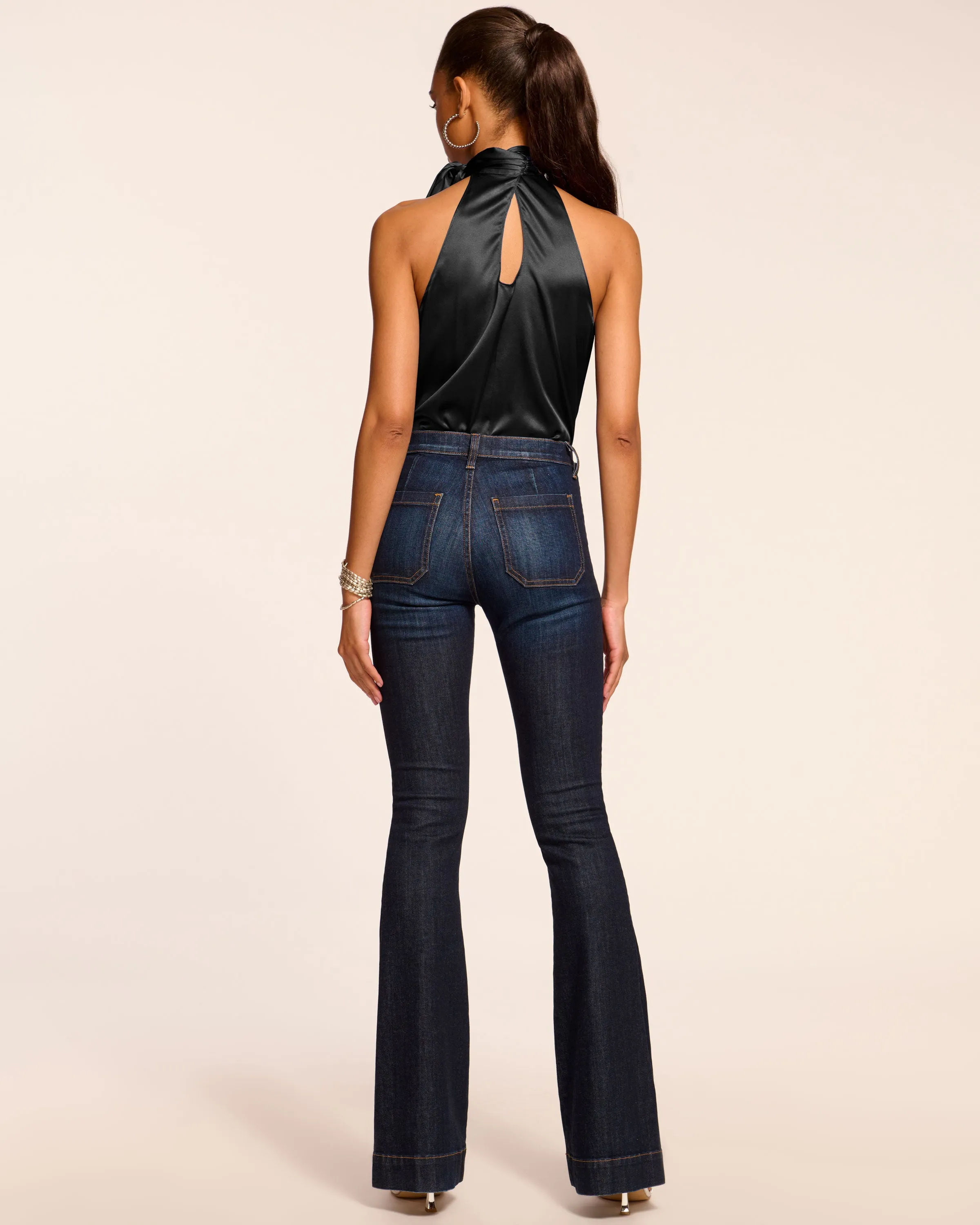 Cindy High-Rise Flare Jean