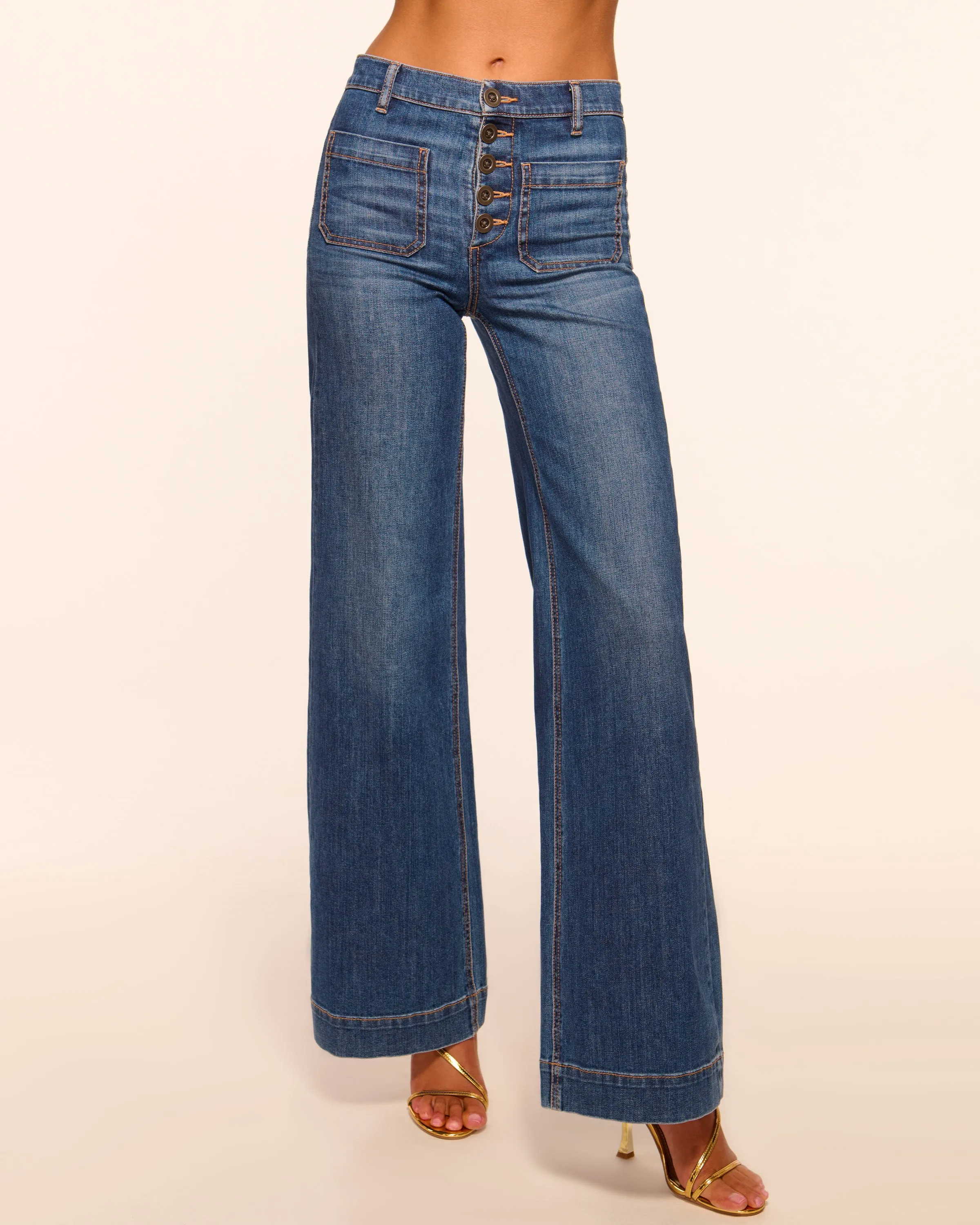 Cindy High-Rise Flare Jean