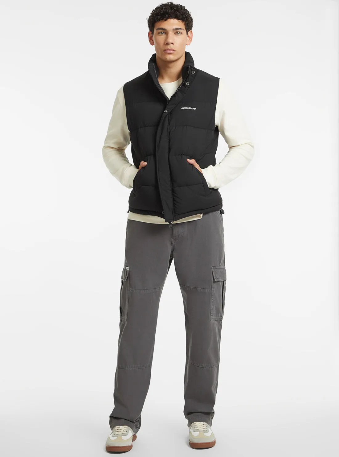 Guess Jeans Black Vest