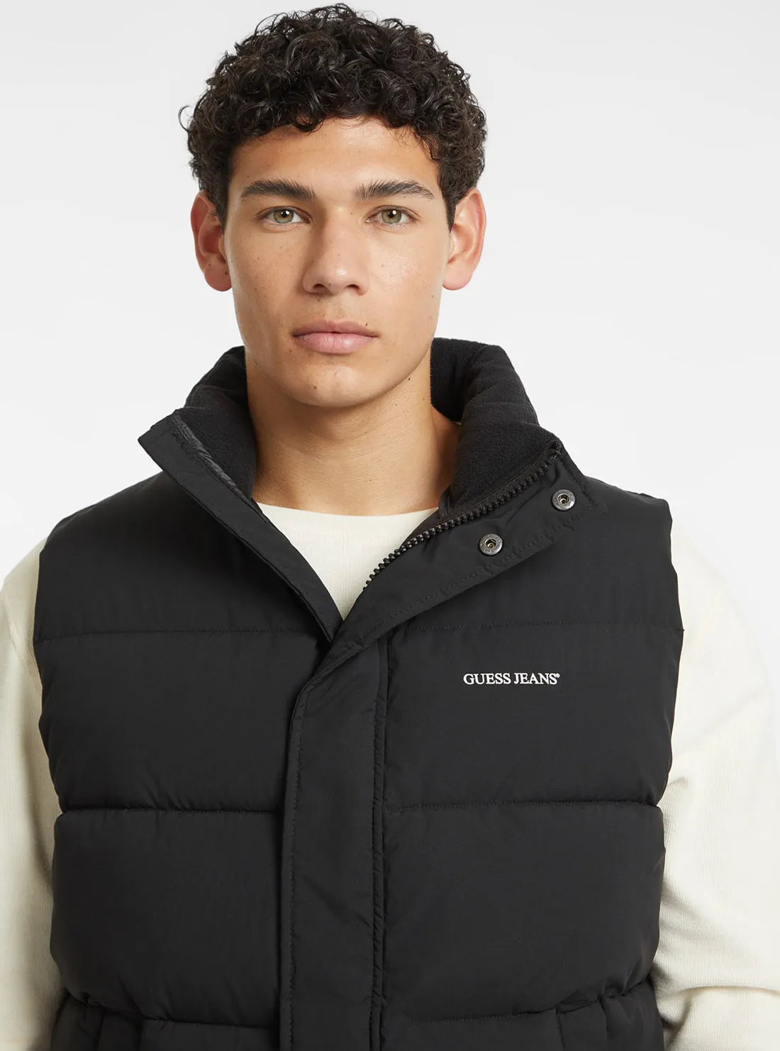 Guess Jeans Black Vest