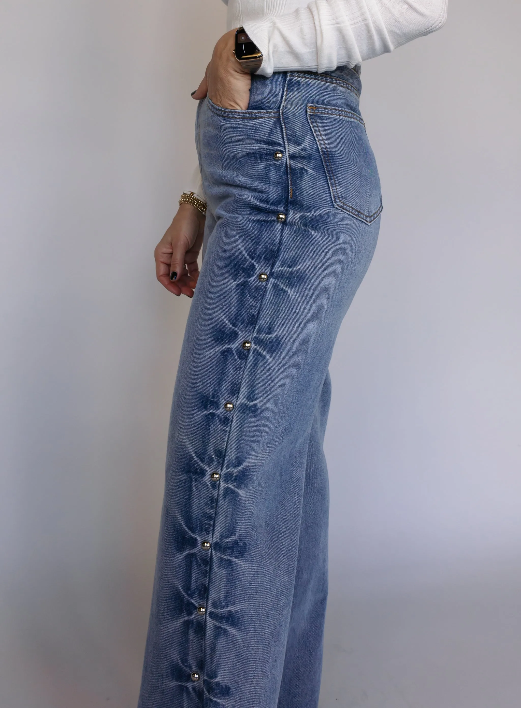 Halen Studded Jeans - Final Sale