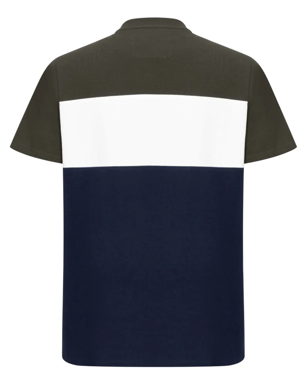 Hoggs of Fife Mens Dalbeattie Colour Block T-Shirt