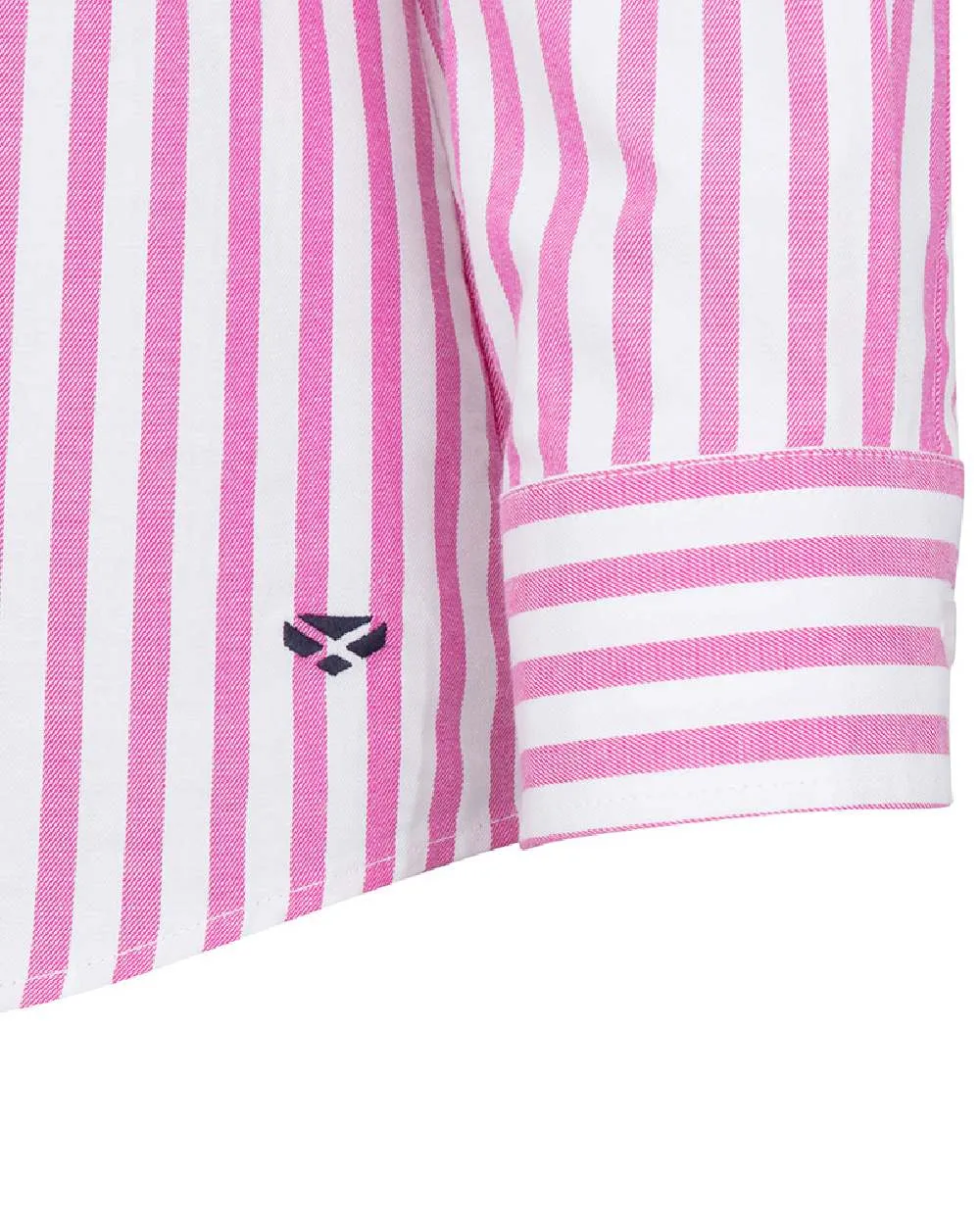 Hoggs of Fife Womens Sophia Oversized Stripe Shirt