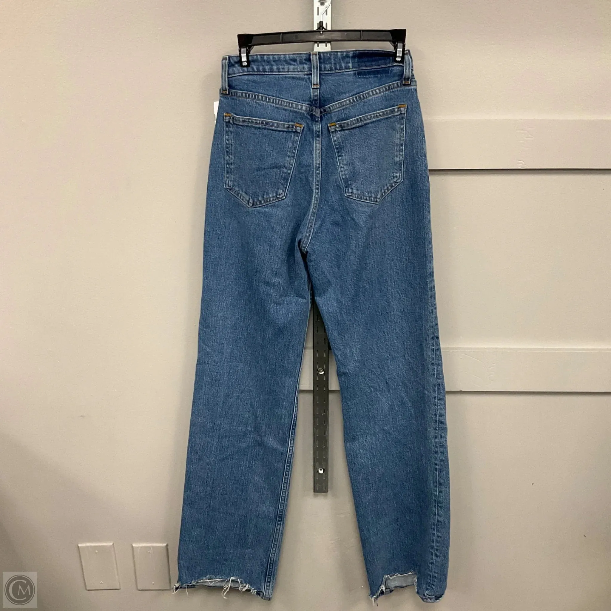 Jeans Boyfriend By Abercrombie And Fitch In Blue Denim, Size: 2