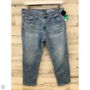 Jeans Boyfriend By Adriano Goldschmied In Blue Denim, Size: 8