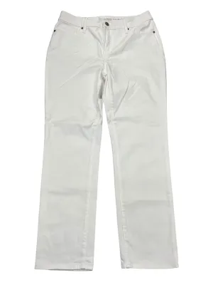 Jeans Boyfriend By Chicos In White Denim, Size:4