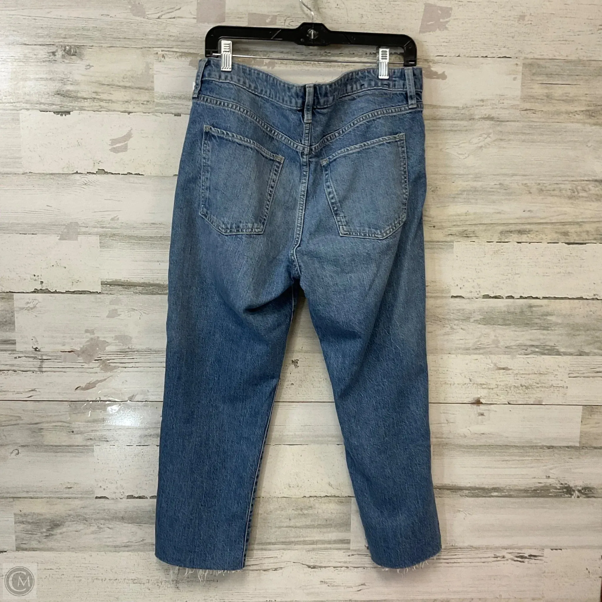 Jeans Boyfriend By Gap In Blue Denim, Size: 10