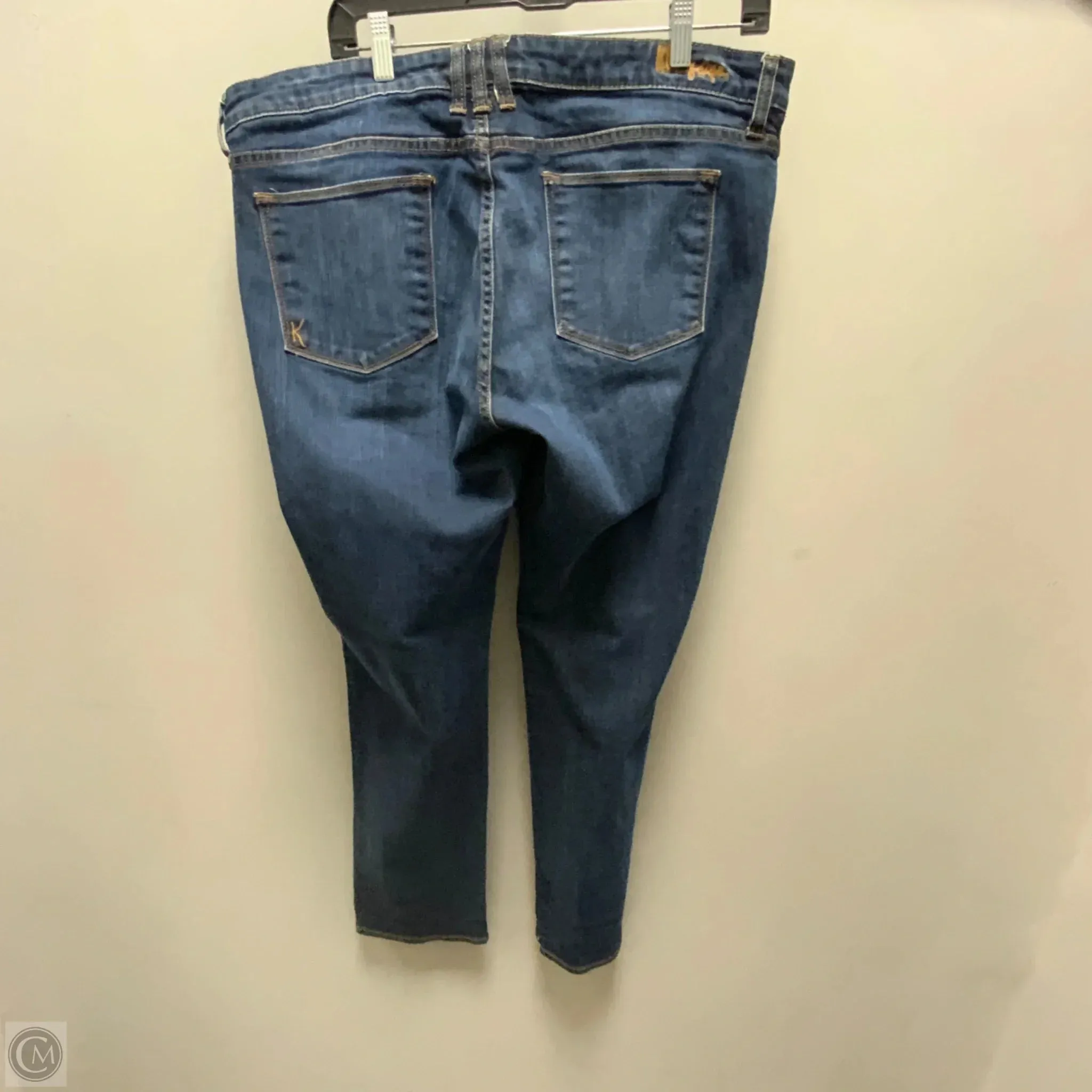 Jeans Boyfriend By Kut In Blue Denim, Size: 16