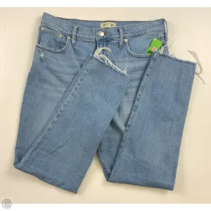 Jeans Boyfriend By Madewell In Blue Denim, Size: 12l