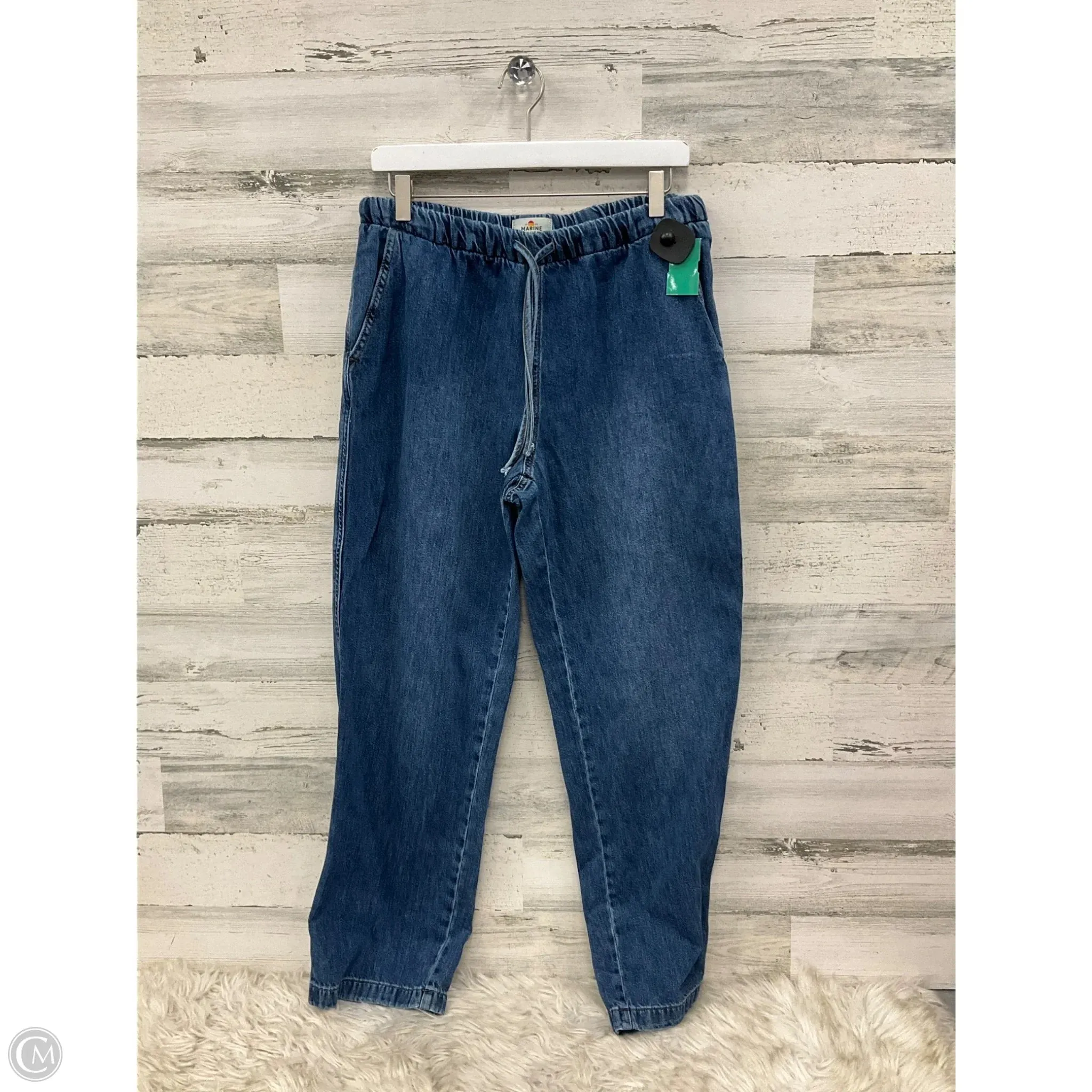 Jeans Boyfriend By Marine Layer In Blue Denim, Size: 8