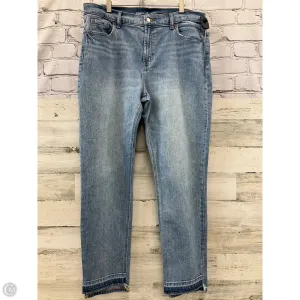 Jeans Boyfriend By Old Navy In Blue Denim, Size: 12