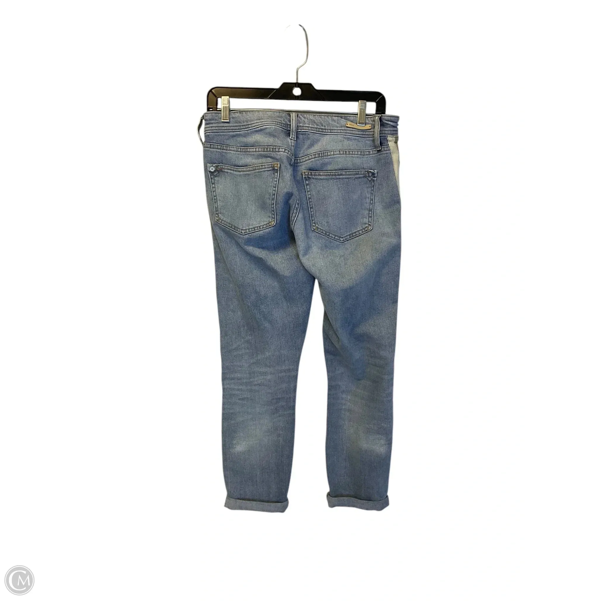 Jeans Boyfriend By Pilcro In Blue Denim, Size: 2
