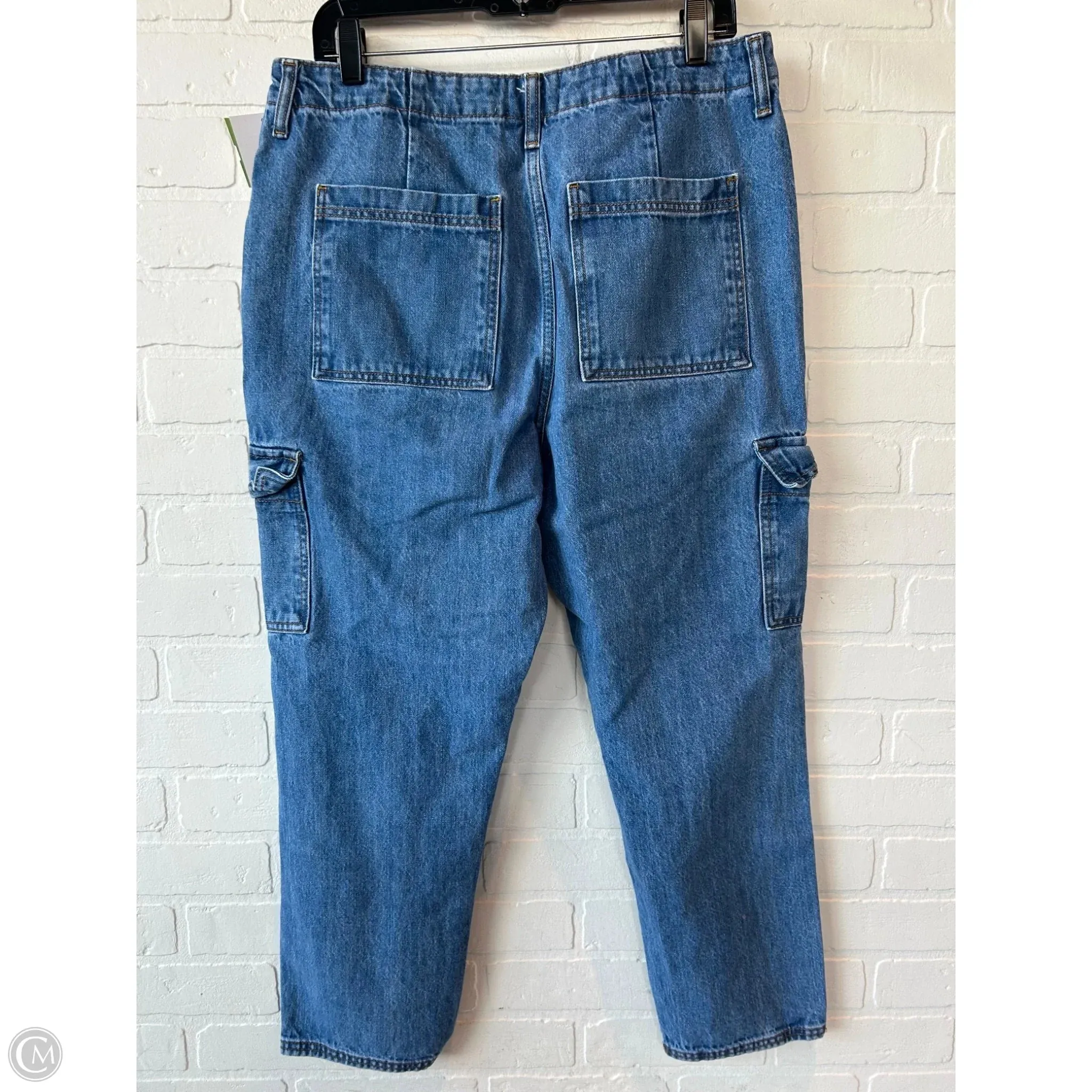 Jeans Boyfriend By Universal Thread In Blue Denim, Size: 12