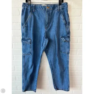 Jeans Boyfriend By Universal Thread In Blue Denim, Size: 12