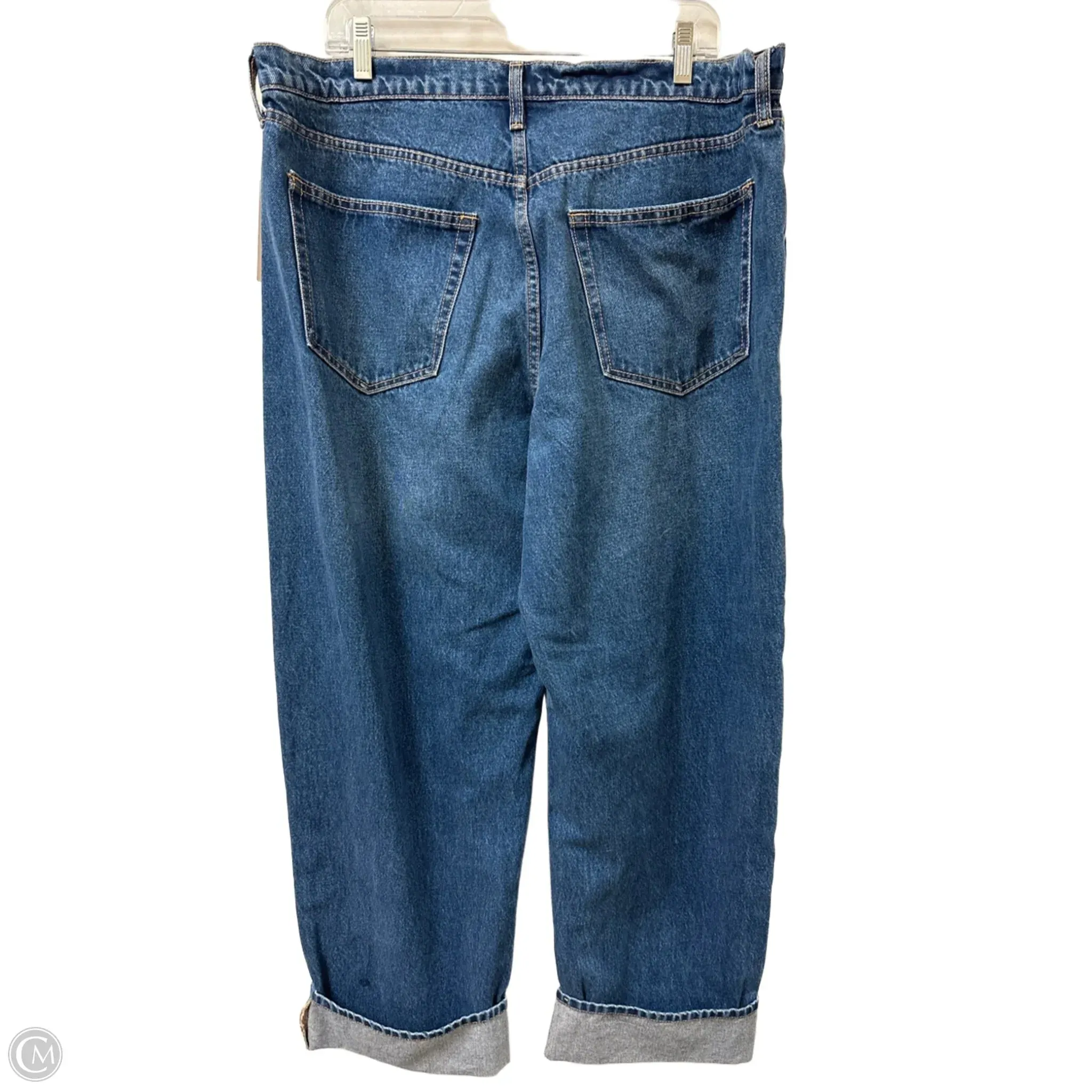 Jeans Boyfriend By Universal Thread In Blue Denim, Size: 16
