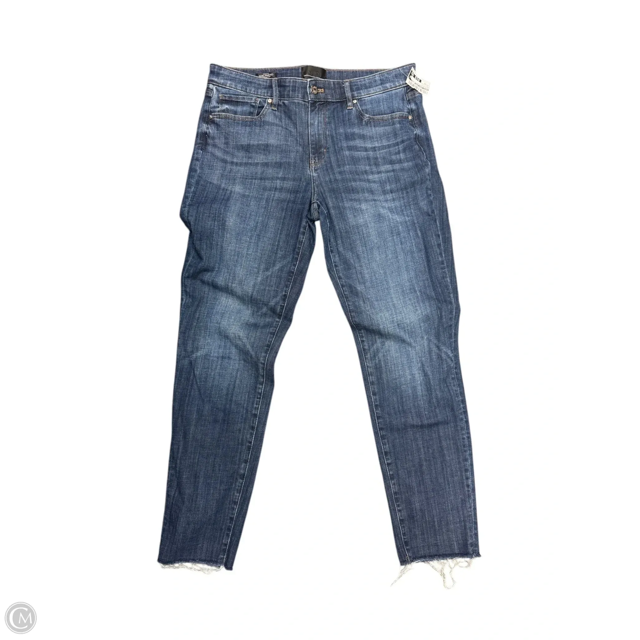 Jeans Boyfriend By White House Black Market In Blue Denim, Size: 10l