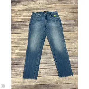 Jeans Boyfriend By White House Black Market In Blue Denim, Size: 8