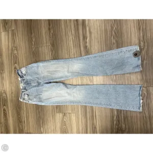 Jeans Flared By Abercrombie And Fitch In Blue, Size: 0