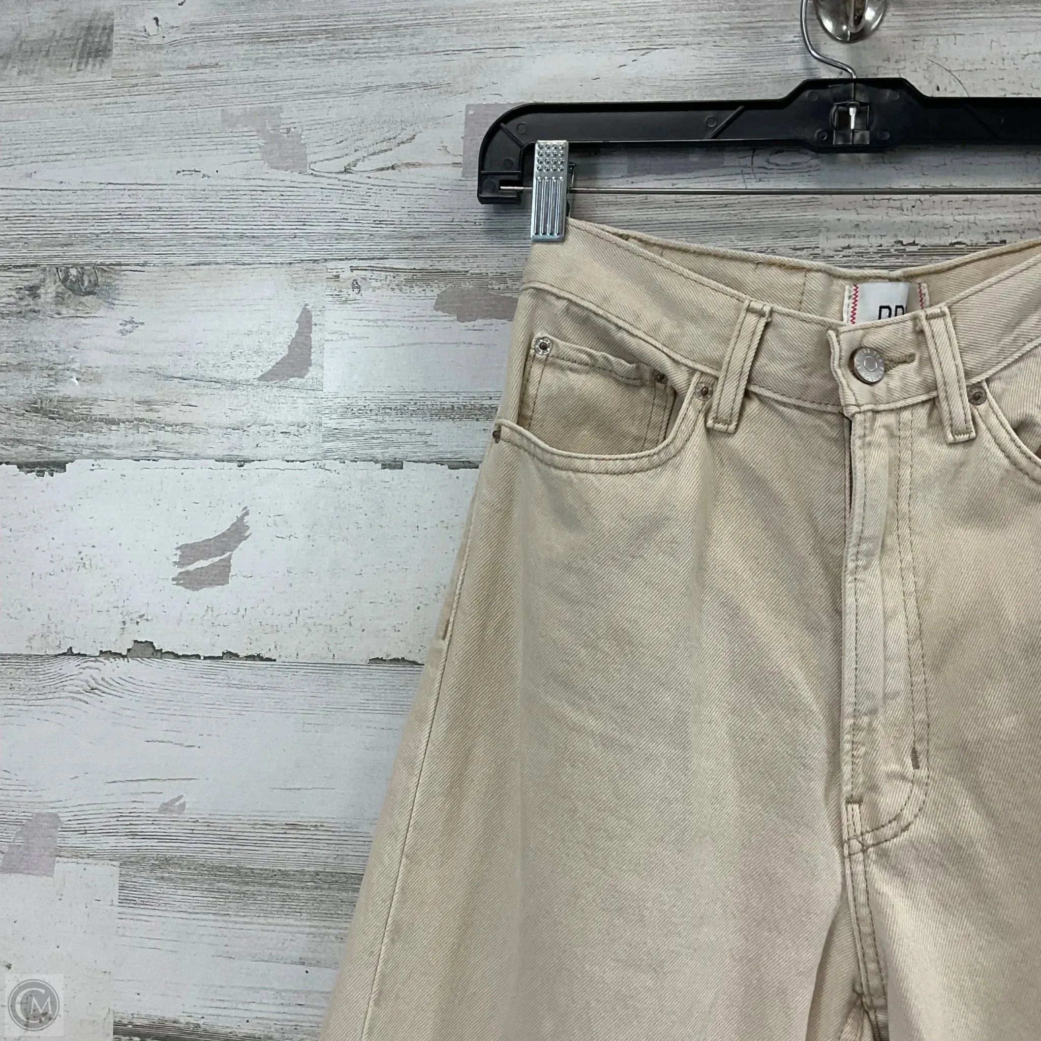 Jeans Wide Leg By Bdg In Tan, Size: 4
