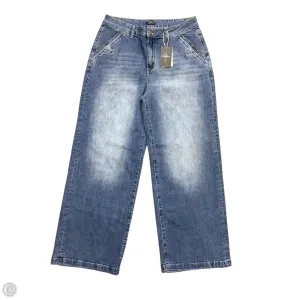 Jeans Wide Leg By Clothes Mentor In Blue Denim, Size: Xl