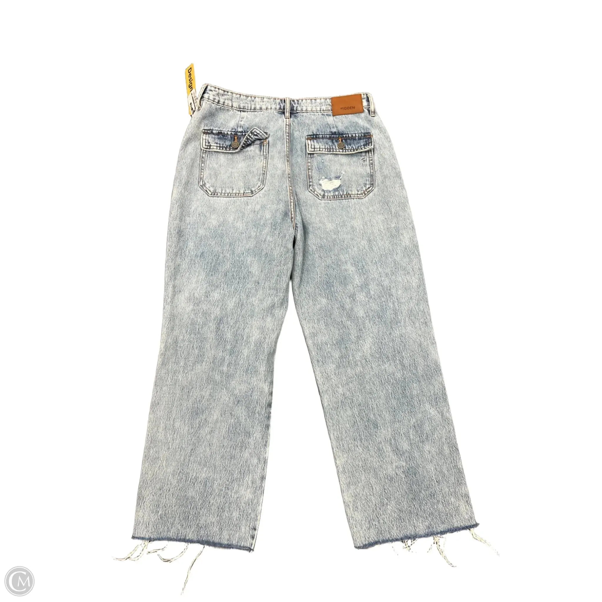 Jeans Wide Leg By Cmc In Blue Denim, Size: 12