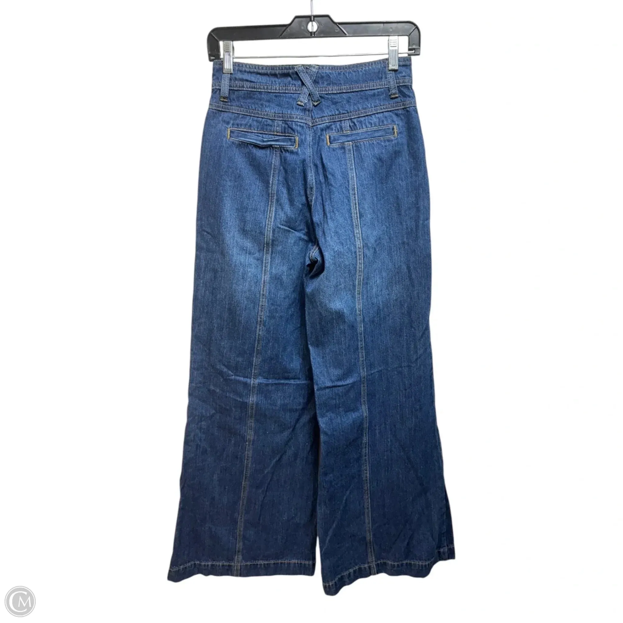 Jeans Wide Leg By Gianni Bini In Blue Denim, Size: 2