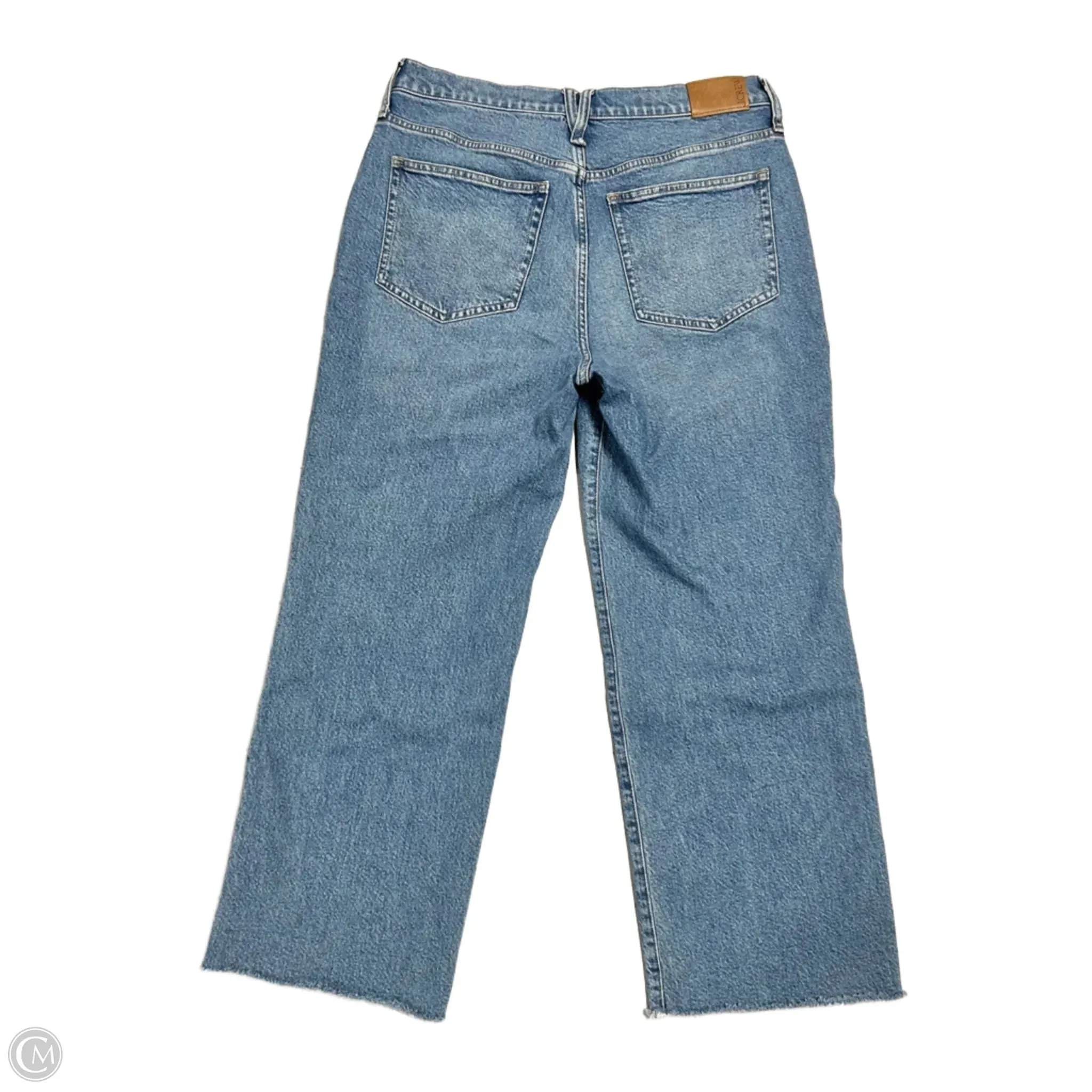 Jeans Wide Leg By J. Crew In Blue Denim, Size: 10