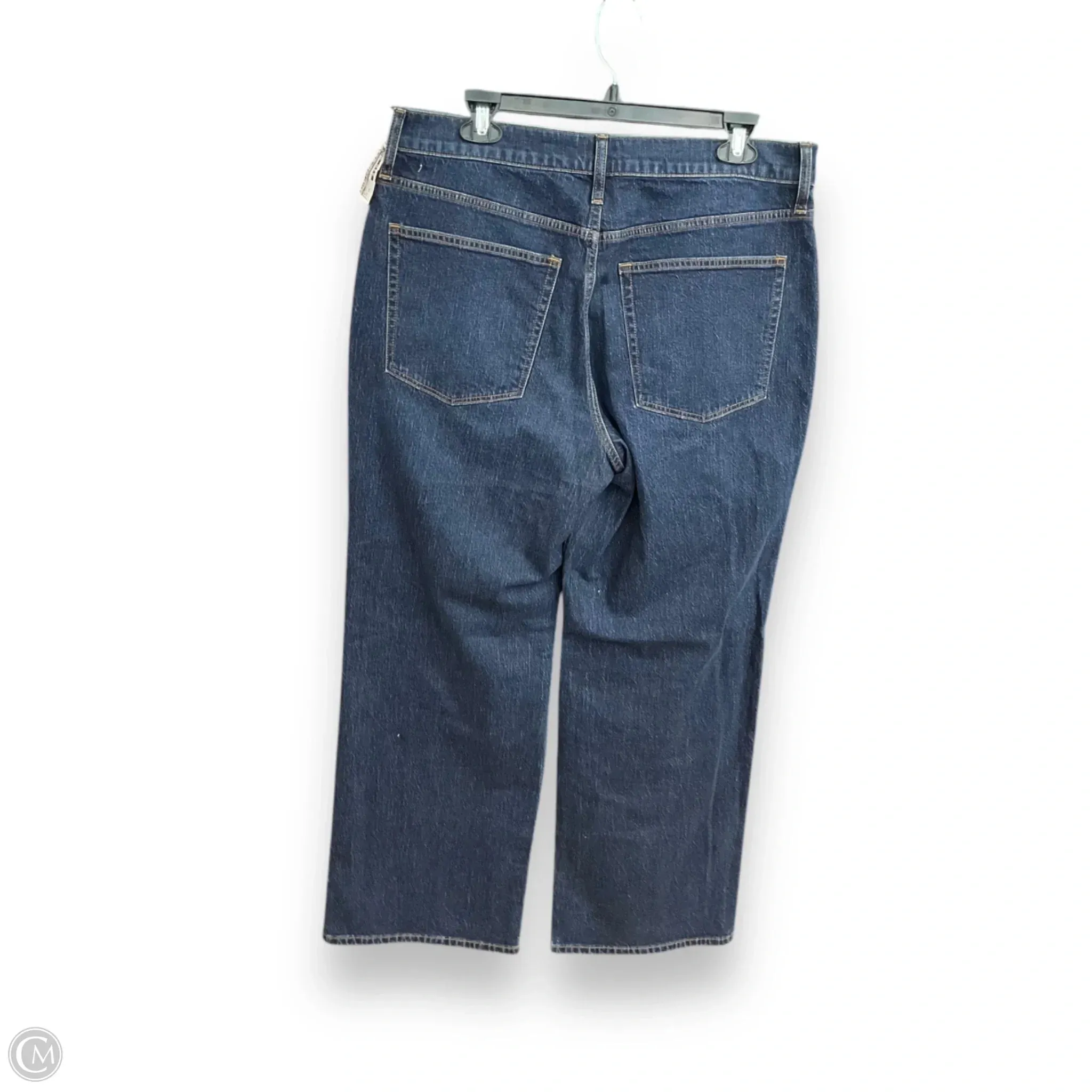 Jeans Wide Leg By J. Crew In Blue Denim, Size: 16